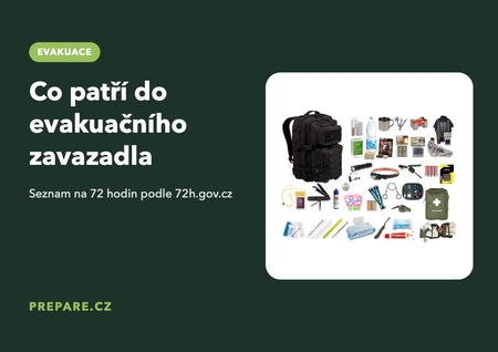 Co patří do evakuačního zavazadla: seznam na 72 hodin